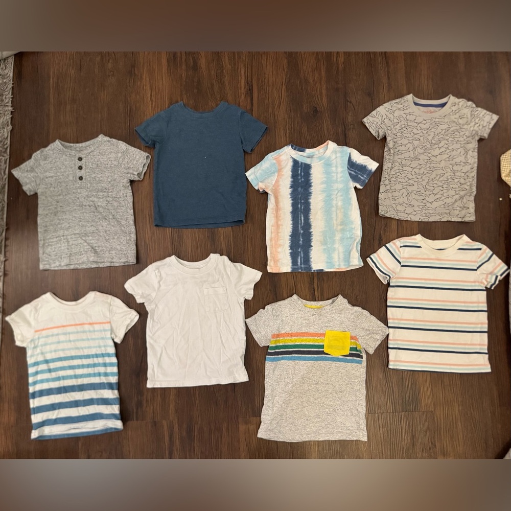 Set of 8 Cat & Jack T-Shirts - 2T